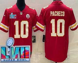 Men & Women & Youth Kansas City Chiefs #10 Isiah Pacheco Limited Red Super Bowl LVII Vapor Jersey,We sell and wholesale Men & Women & Youth Kansas City Chiefs #10 Isiah Pacheco Limited Red Super Bowl LVII Vapor Jersey on line form chian!